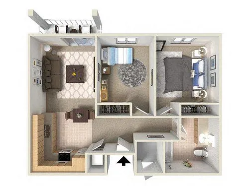 Floor plan Plan C | Age 55+