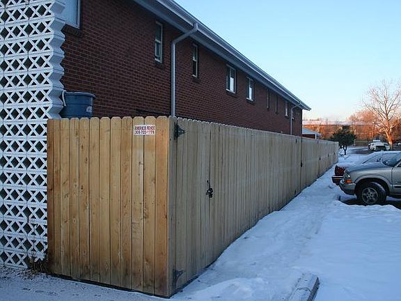 Back of the building