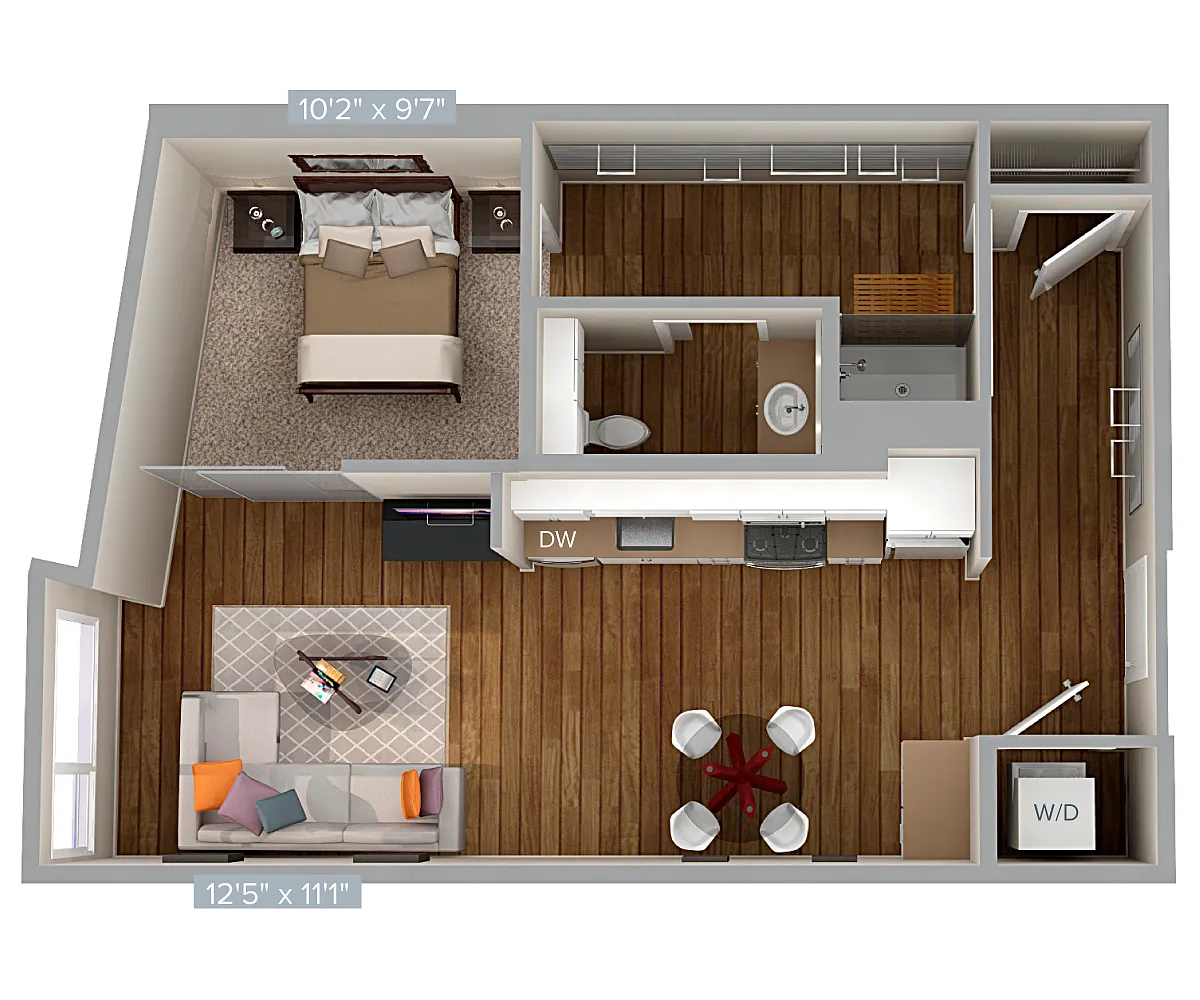 Floor plan A3V-688