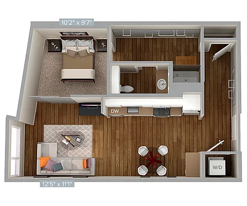 Floor plan A3V-688