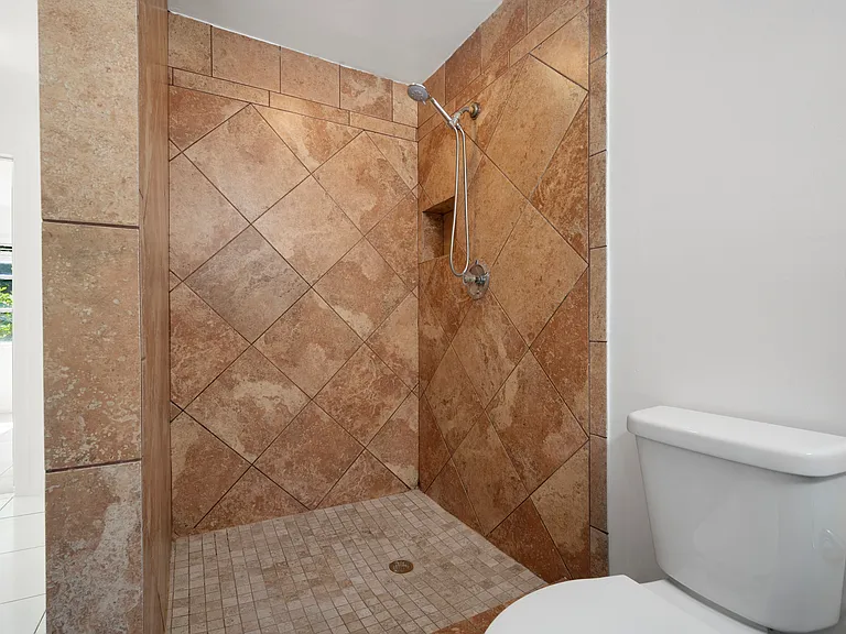 Guest bathroom shower
