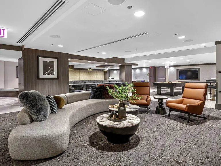 Game Room at The Elle Apartments in Chicago, IL 60605