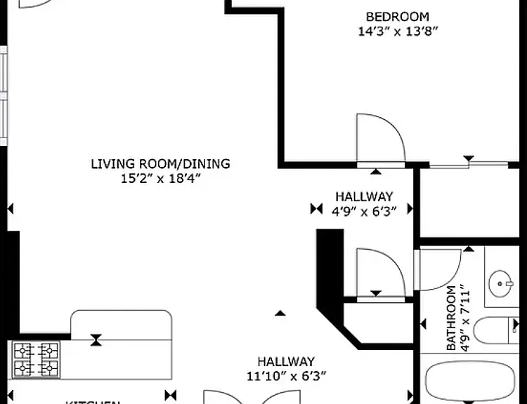 222 W 14th St #11F — Photo 14