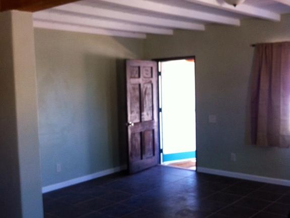 from kitchen to living room