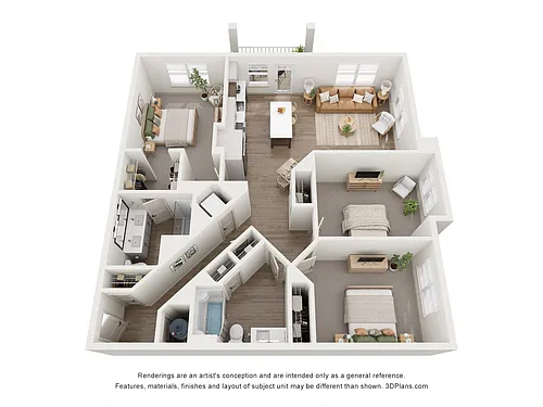 Floor plan C1