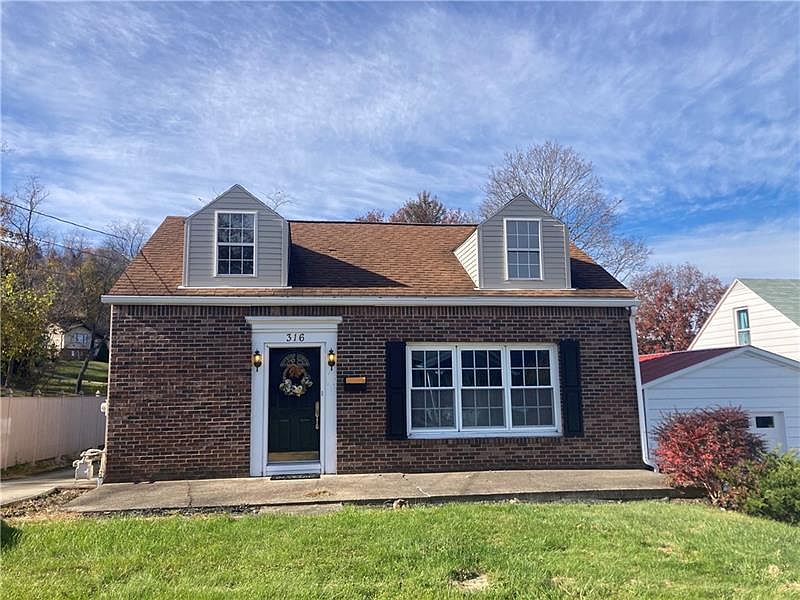 316 Center St, Belle Vernon, PA 15012 Zillow