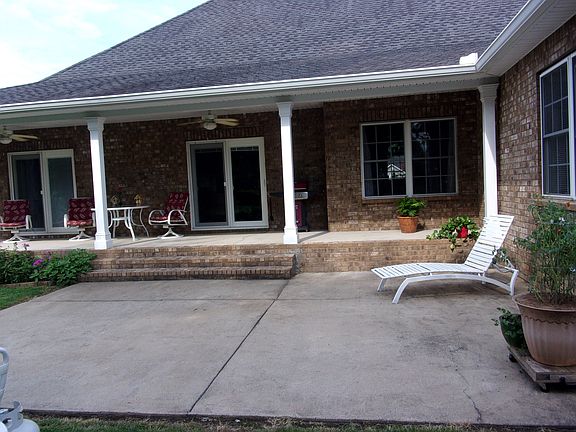 patio and back porch
