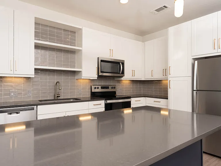Kitchen with Stainless Steel Appliances