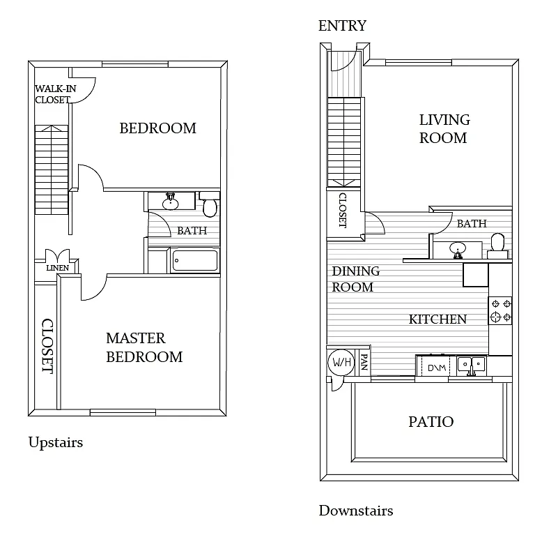 Floor plan 2 Bedroom