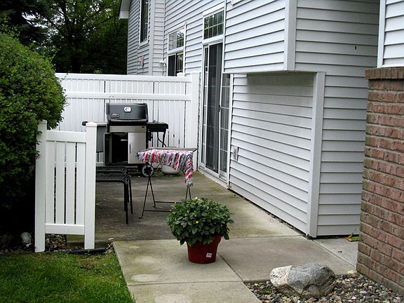 Private patio