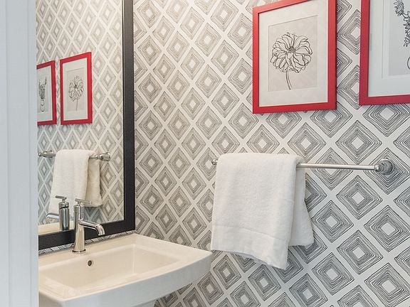 Convenient powder room