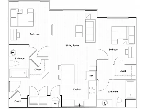 Floor plan B1