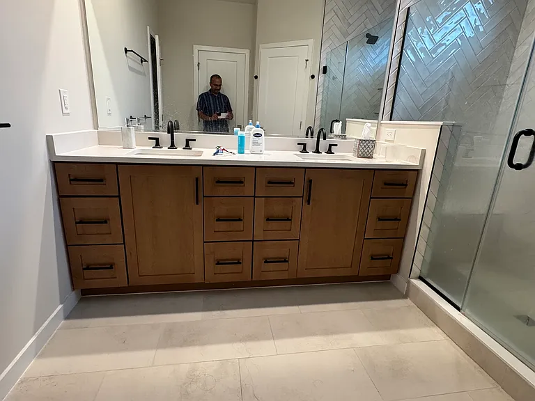 Master Bathroom cabinet