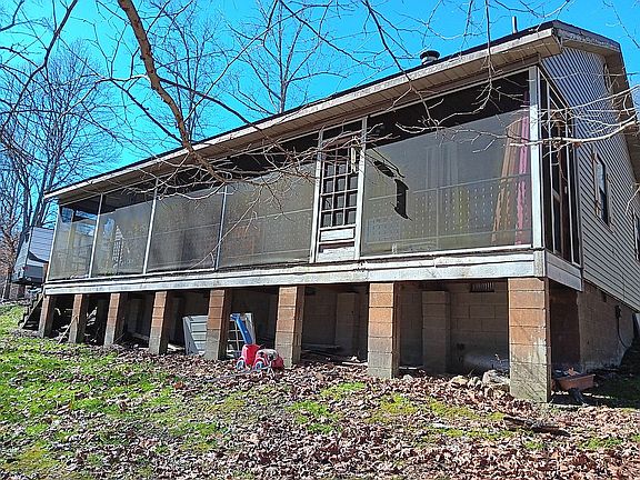 Screened in back porch