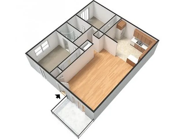 Floor plan Plan C