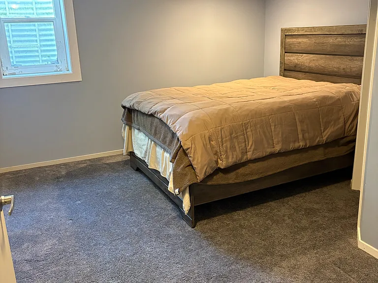 Basement bedroom