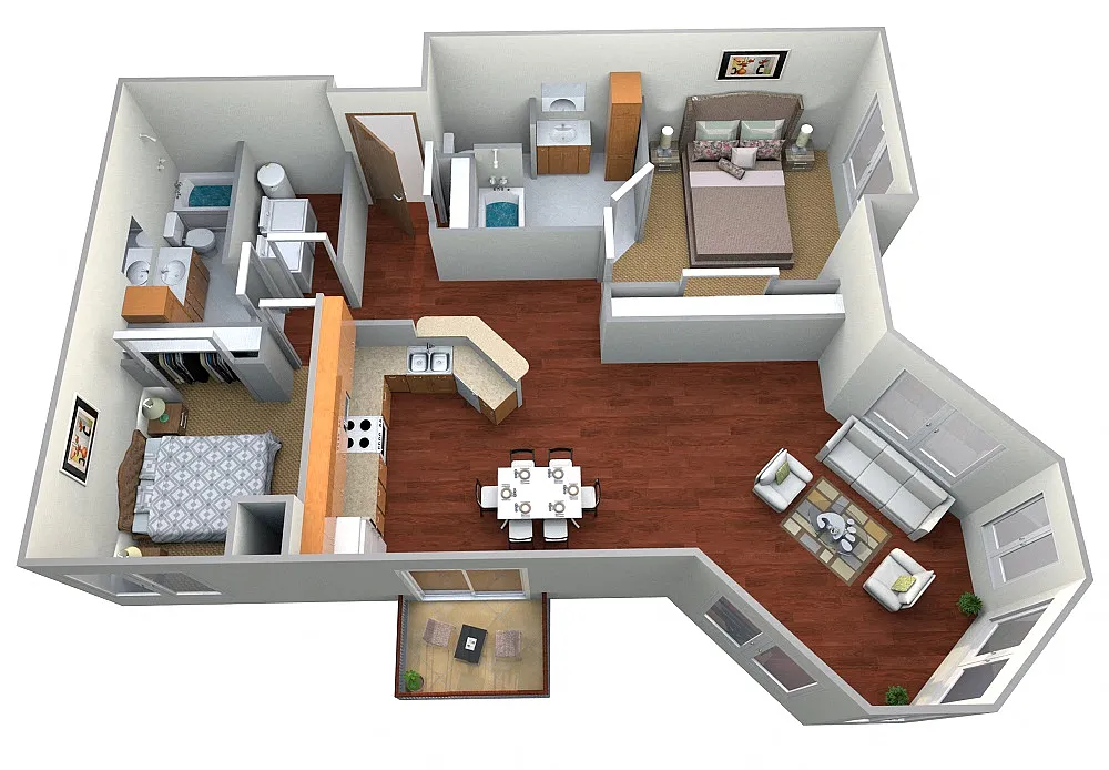 Floor plan I