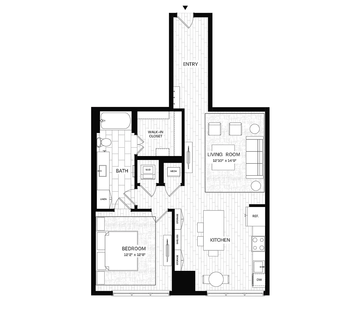 Floor plan A6