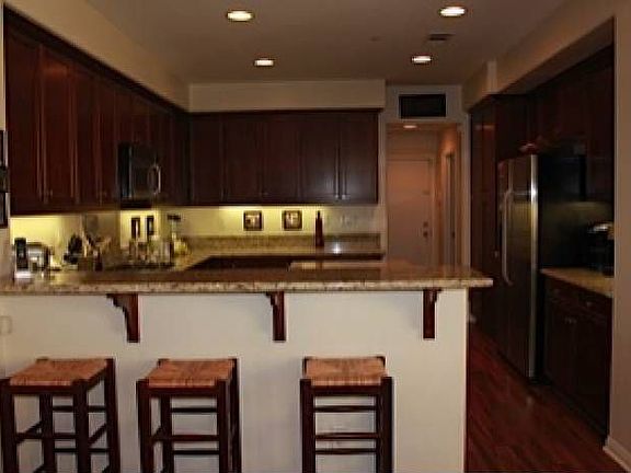 Kitchen has Granite