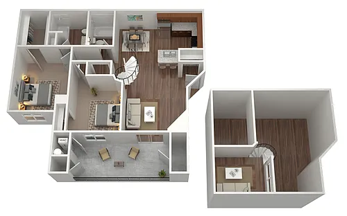 Floor plan Devonshire Loft