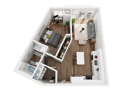 Floor plan Whitney II