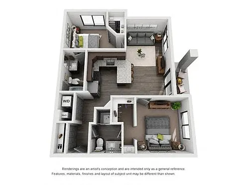 Floor plan 2B