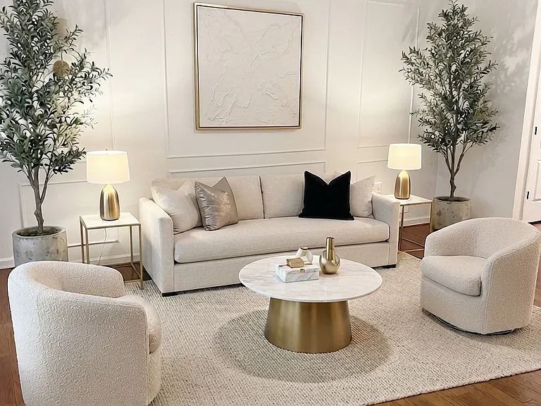 Staged Living Room