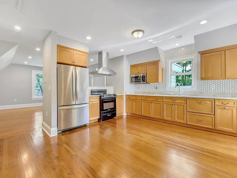 Kitchen into Living room