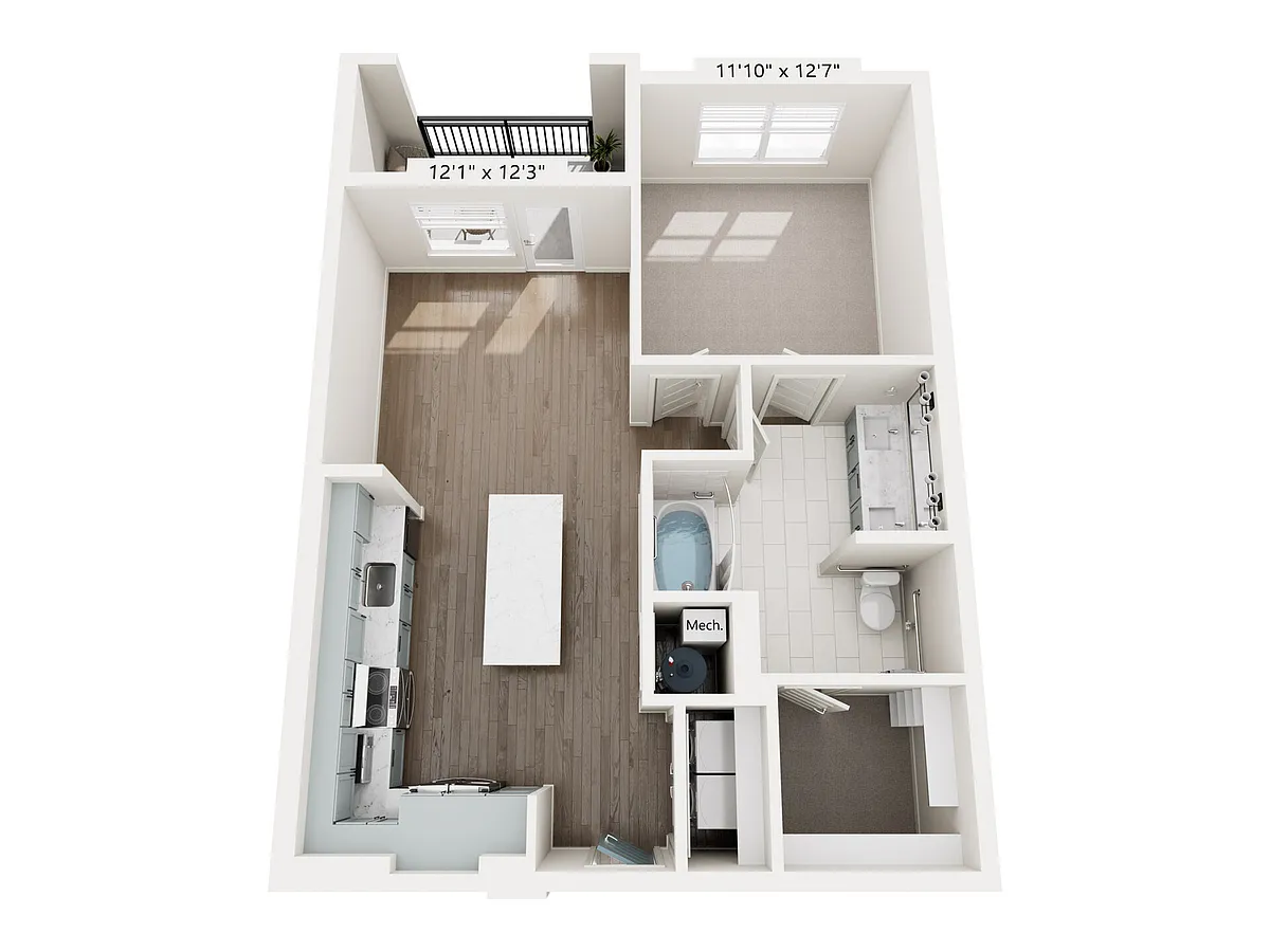 Floor plan A20