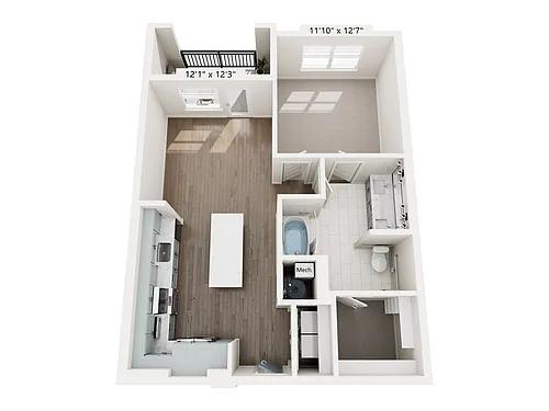 Floor plan A20