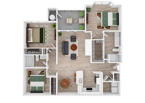 Floor plan C1