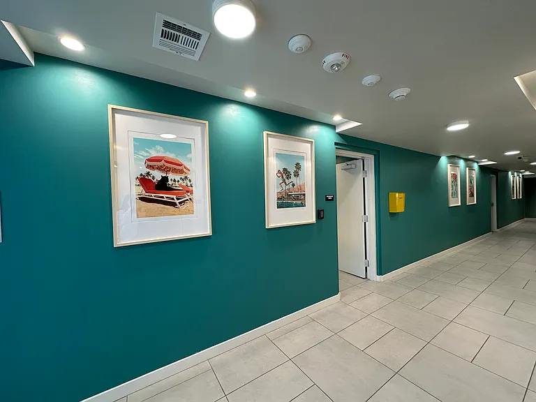 Modern Community Hallways