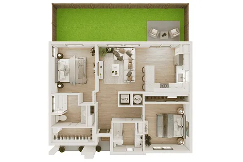 Floor plan B2