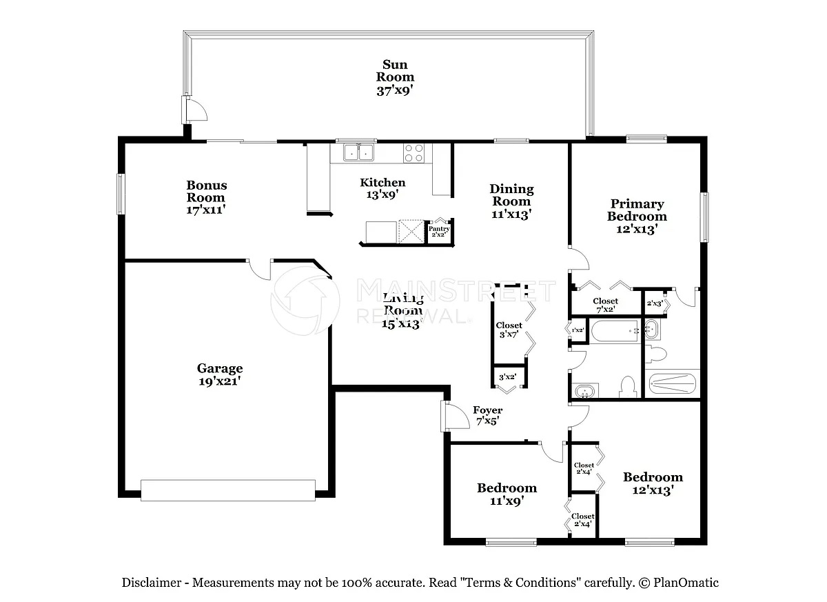 Floor Plan - 1707 Tallowtree Cir