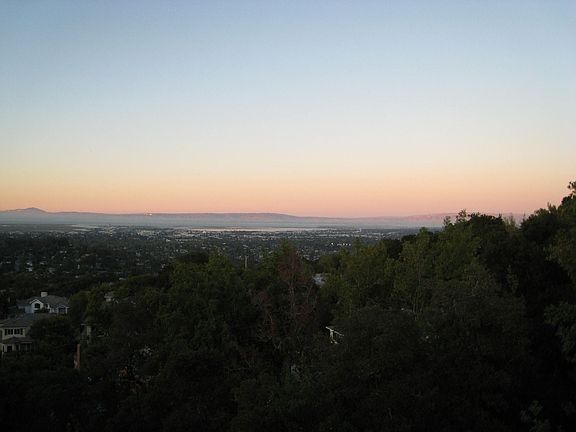 Sunset looking south east