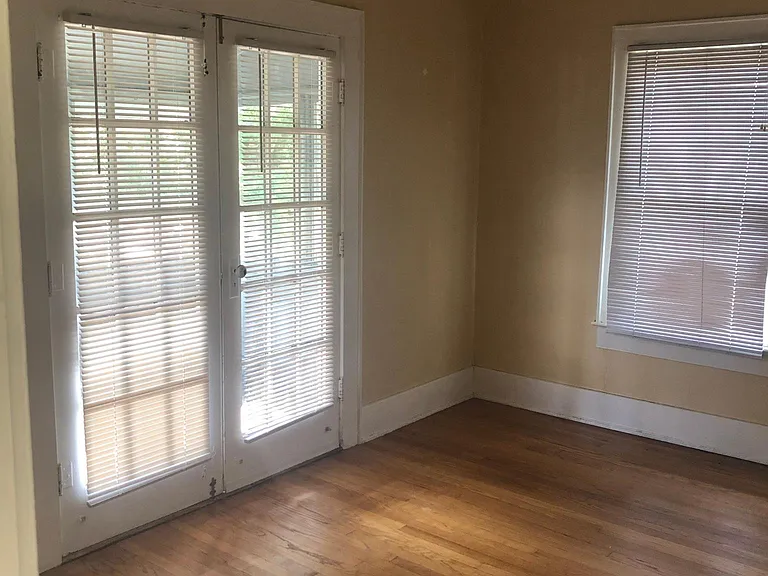 Living area with screen porch