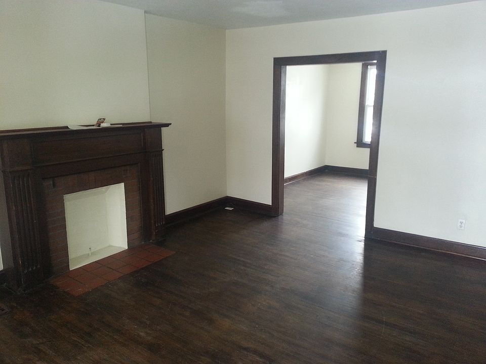 living room from front door