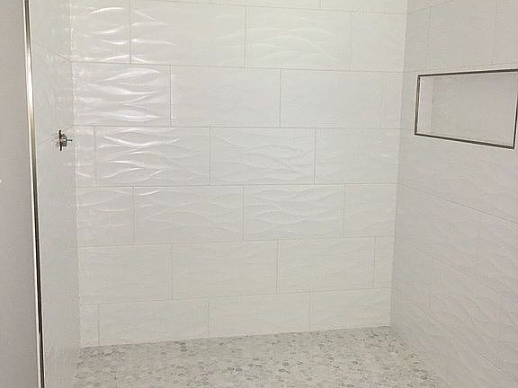 Master bathroom shower 