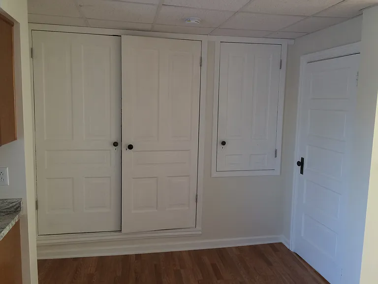 Washer & Dryer Closet - Doors Closed