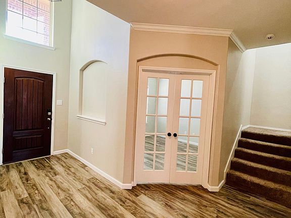 Study Room with French doors