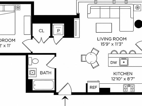 2nd image of 554 4th Ave #7D