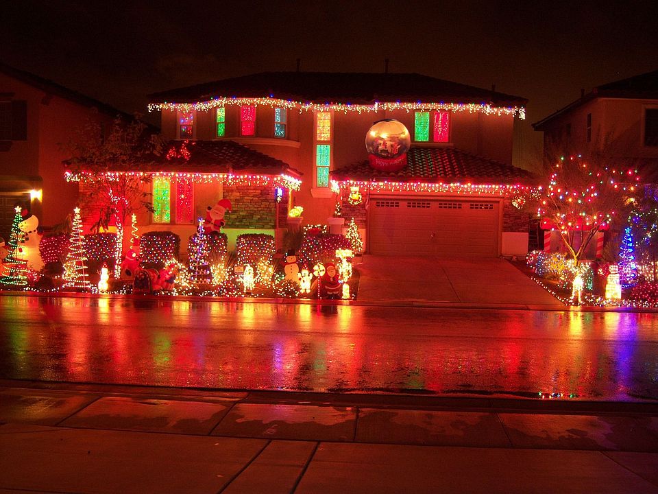 If we put this much effort into X-mas, you know the house is well kept!