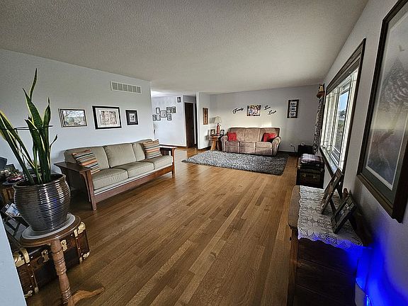 Hardwood floors upstairs
