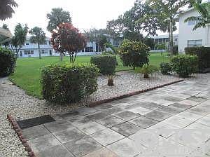 patio area