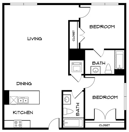 Floor plan B2