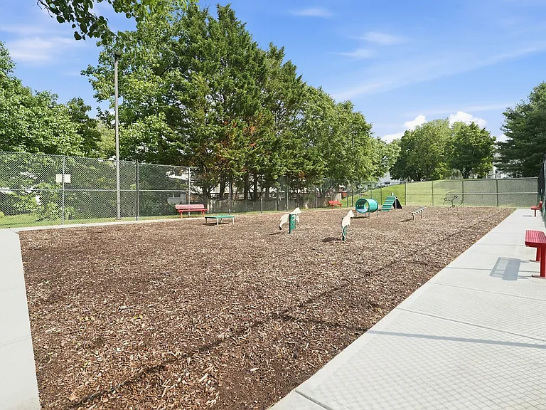 Eagle Rock Apartments at Abingdon features a spacious dog park, perfect for pups to play and socialize. Surrounded by lush greenery, this outdoor space enhances the community's vibrant atmosphere. Schedule a tour today to see it for yourself!