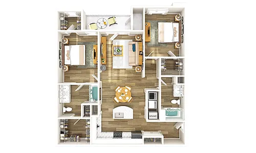 Floor plan The Waldorf