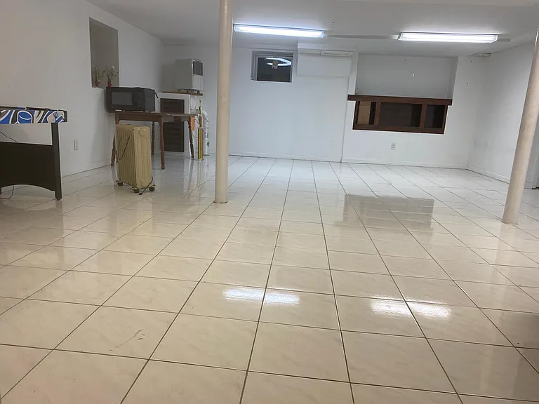 Basement include Dinning table only - No Chairs