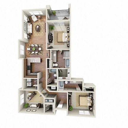Floor plan C3B