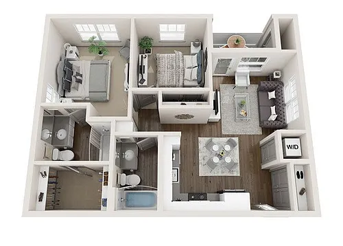 Floor plan B2
